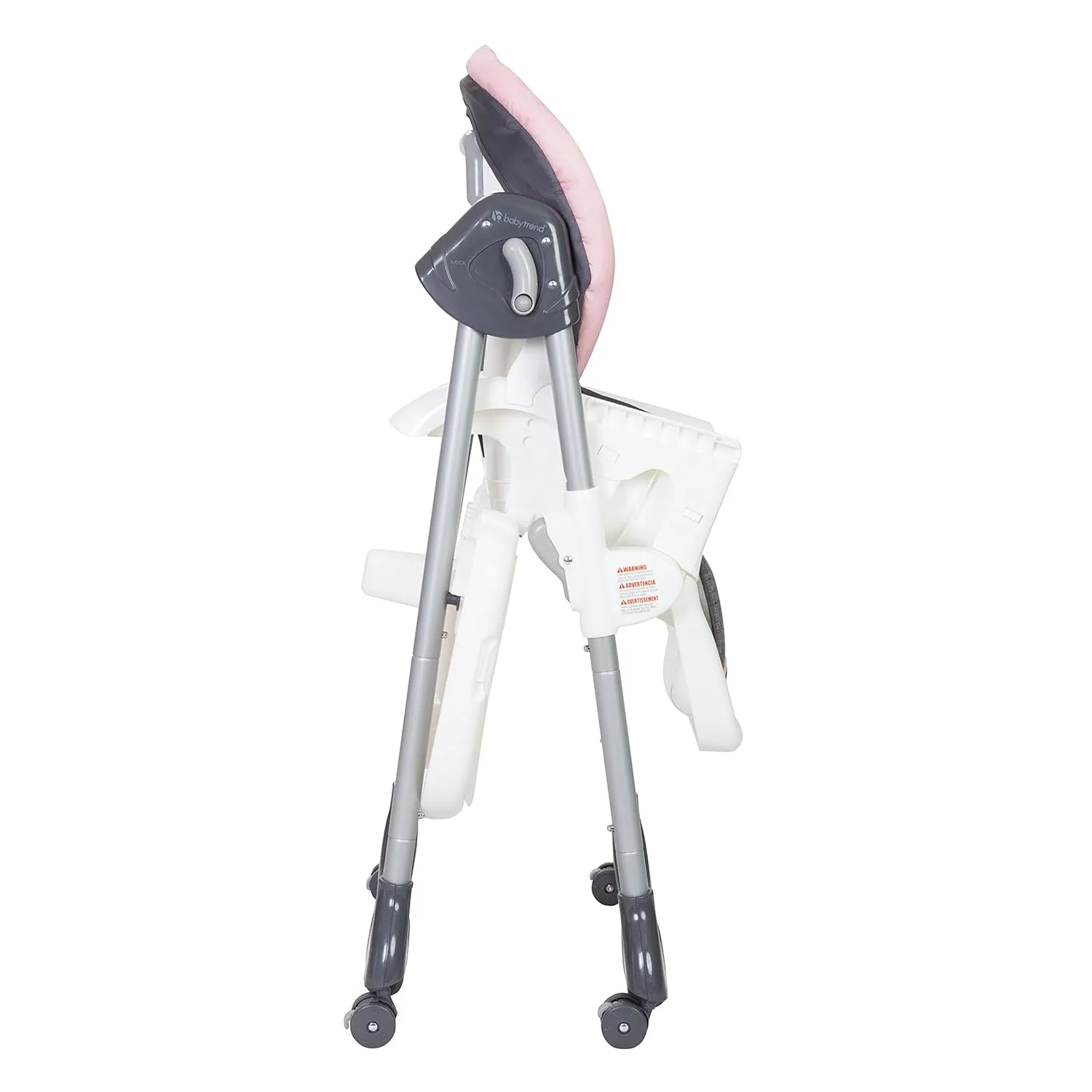 Baby Trend Dine Time 3-in-1 High Chair, Starlight Pink