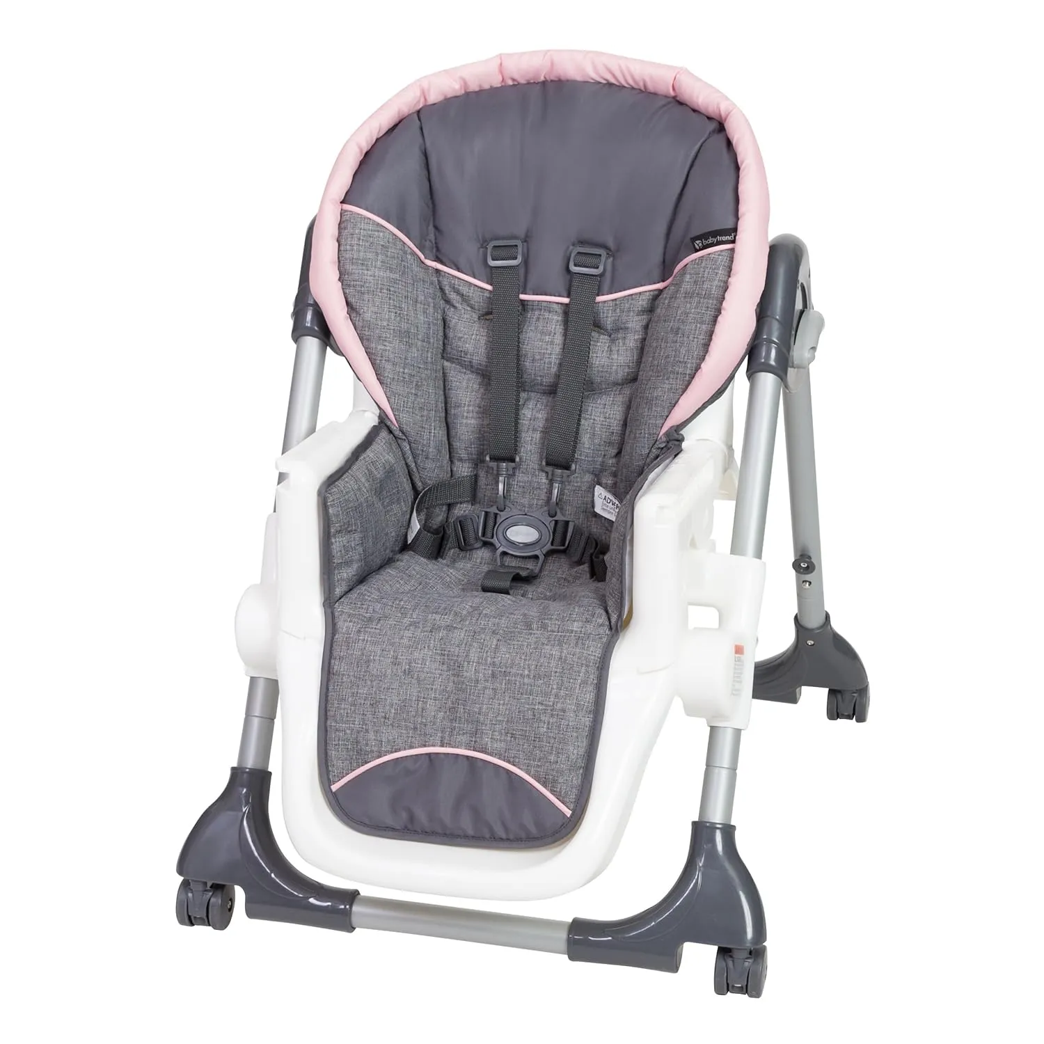 Baby Trend Dine Time 3-in-1 High Chair, Starlight Pink