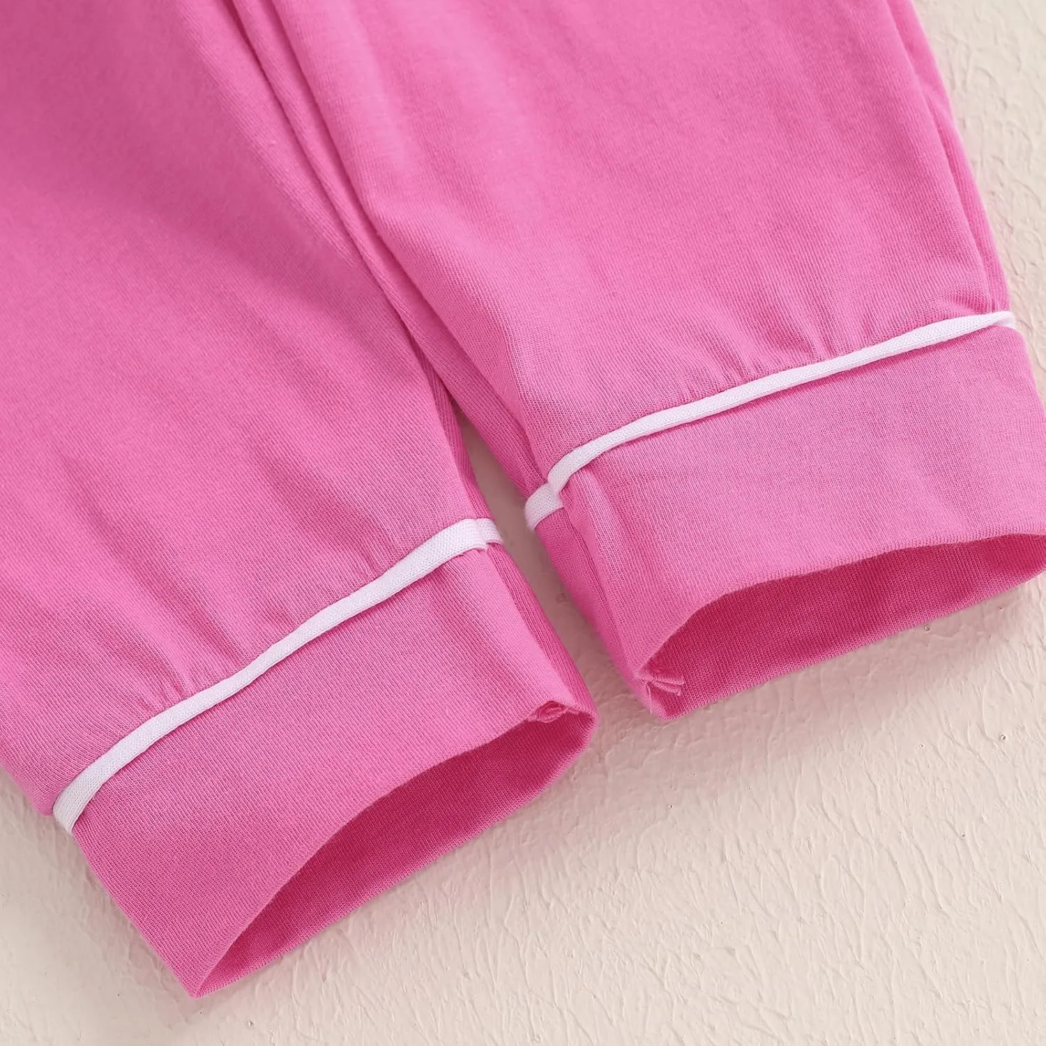 Balaflyie Baby Button Down Pajamas Set Shirt and Pants Toddler Cotton Pjs Long Sleeve Sleepwear