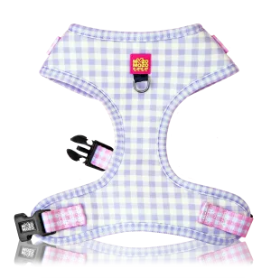 Barby gingham adjustable harness