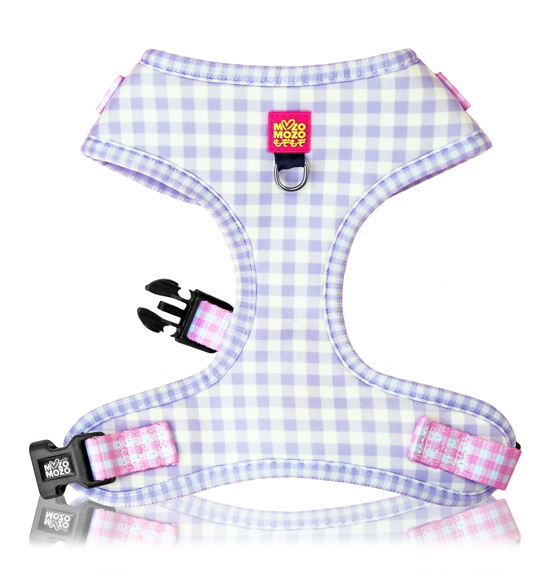 Barby gingham adjustable harness