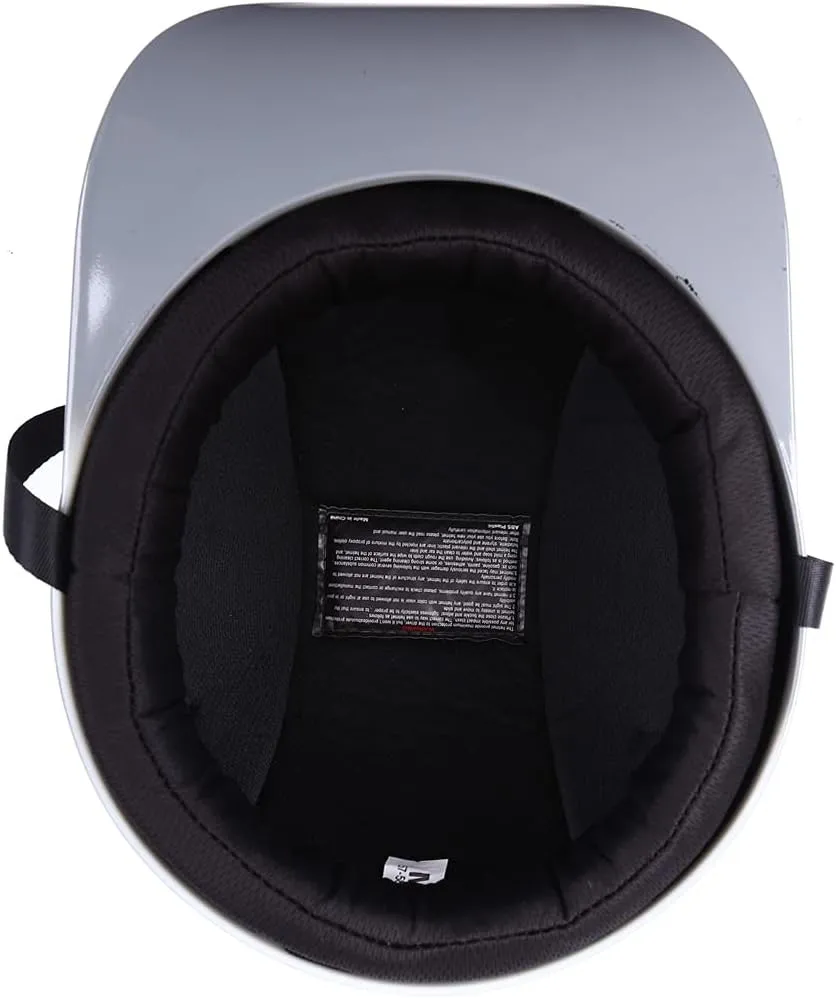 Baseball Motorcycle Helmet Half Cap for Bike Cruiser Chopper Moped Scooter- Dot Approved