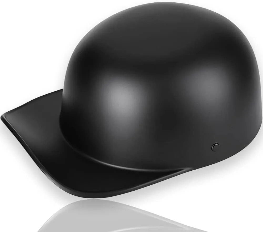 Baseball Style Cap Motorcycle Helmet Unisex-Adult - DOT Approved