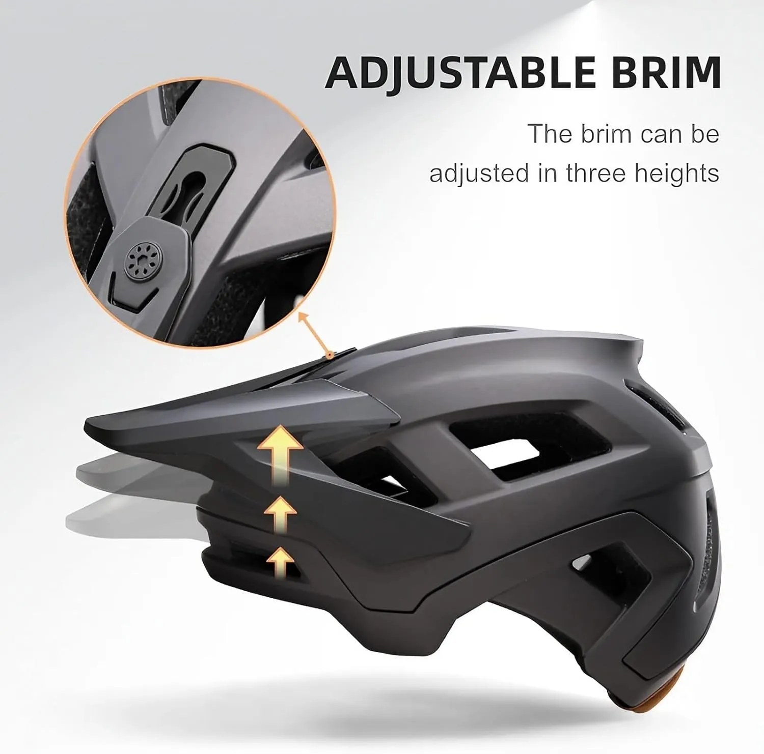 BATFOX Bike Helmet for Adult Men Women,Mountain MTB Bicycle ebike Bike Helmet cascos para bicicletas with Visor