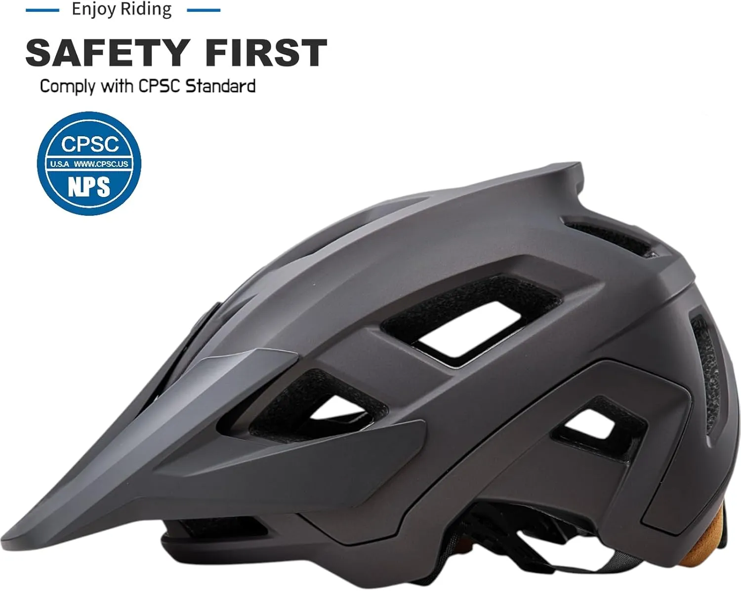 BATFOX Bike Helmet for Adult Men Women,Mountain MTB Bicycle ebike Bike Helmet cascos para bicicletas with Visor
