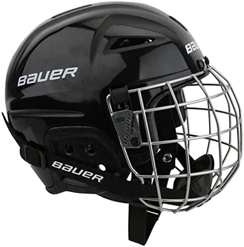 Bauer Lil Sport Hockey Helmet Combo with Face Mask Cage