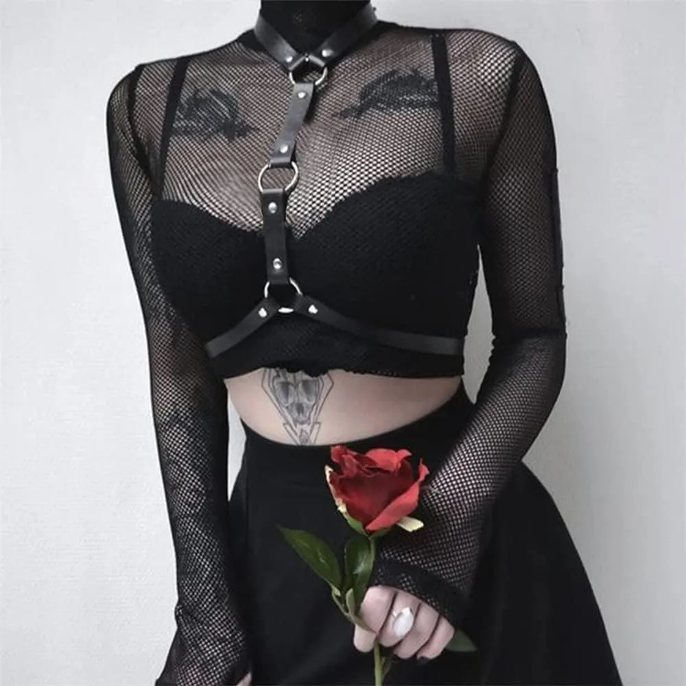 BDSM Adult Toys Bondage Kit, Neck to Wrist Behind Back Collar Restrained with Handcuffs for Couples Adjustable Bondage Set