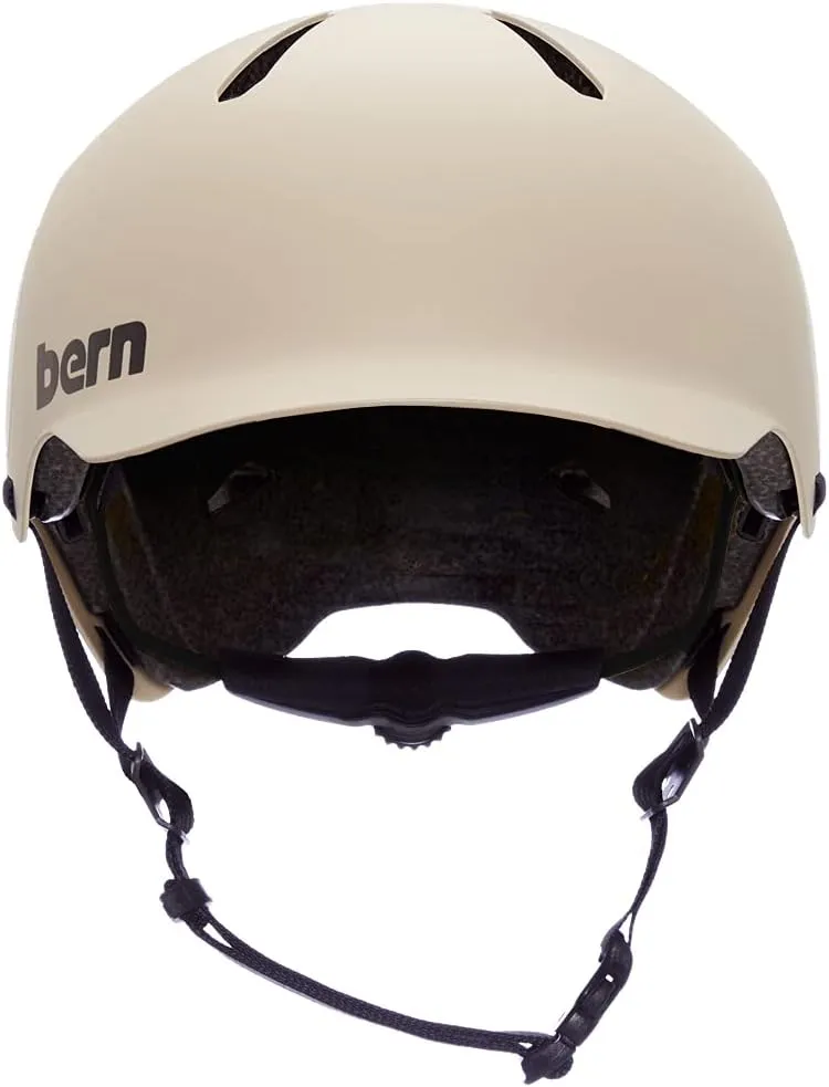 Bern Watts 2.0 Adult Bicycle Helmet, Brim Style, Multisport Certified, Compass Dial-Adjusted Fit, for Biking, Skating, Boarding