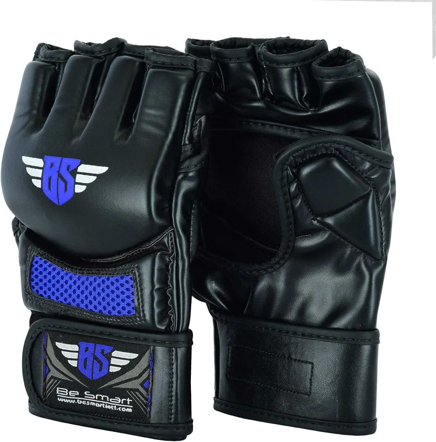 BeSmart UFC Kickboxing Gloves - MMA Sparring & Training Gloves for Mixed Martial-Arts, Adults Men & Women