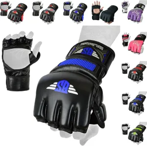 BeSmart UFC Kickboxing Gloves - MMA Sparring & Training Gloves for Mixed Martial-Arts, Adults Men & Women