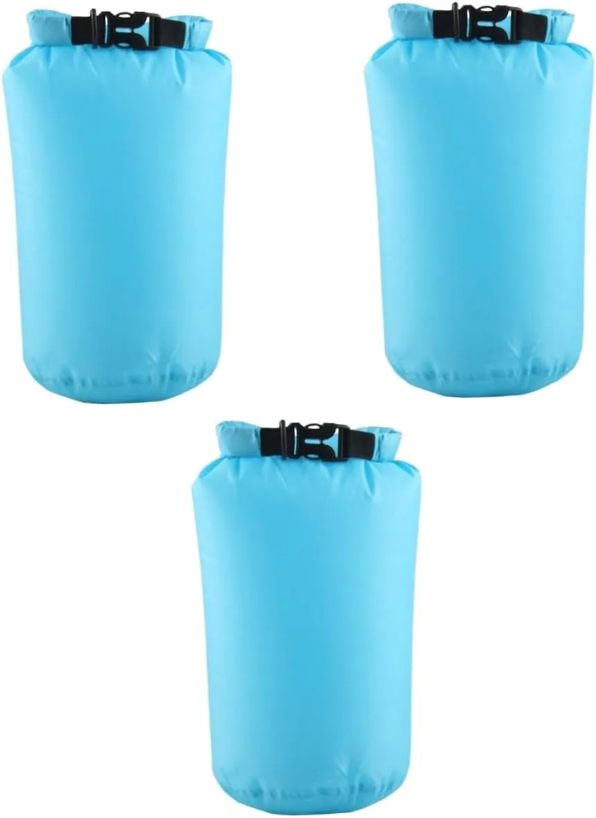 BESPORTBLE 3pcs Dry Bag for Kayak 15l Compression Sack Waterproof Storage for Outdoor Activities
