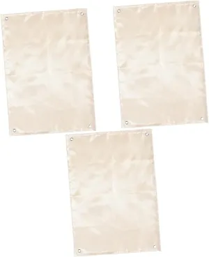 BESPORTBLE 3pcs Fiberglass Insulation Mat Fire Resistance Blanket for Outdoor Use