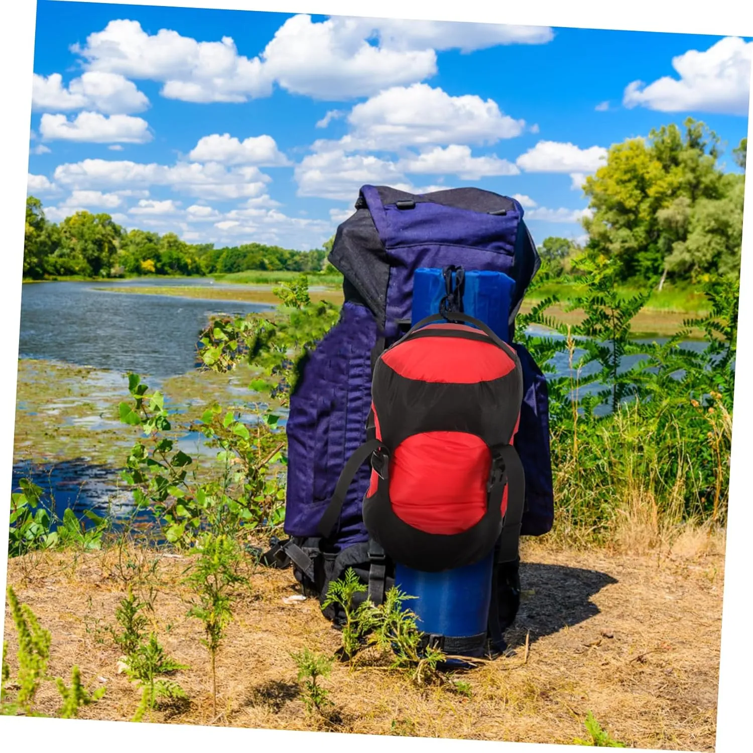 BESPORTBLE Storage Bag Large Travel Pouch Camping Hiking Traveling Compression ing Foldable Climb Bag Sack