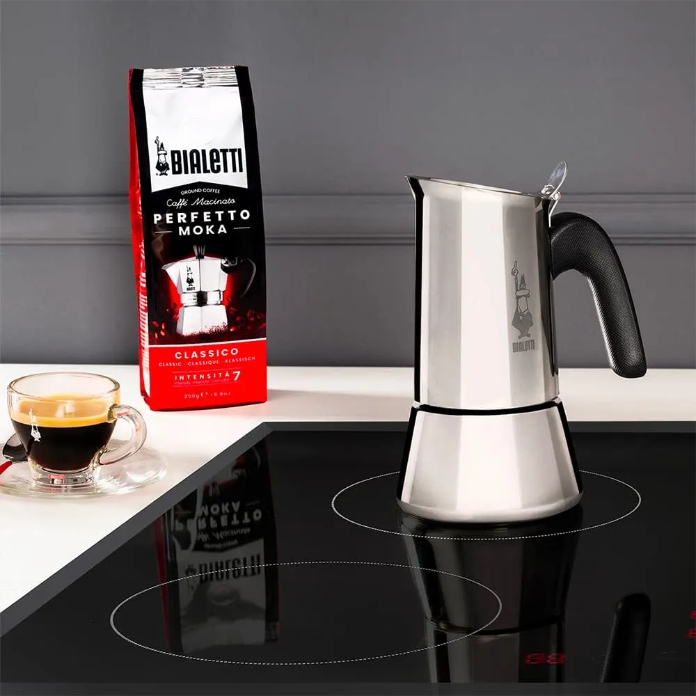 Bialetti Venus 4-Cup Espresso Maker and Induction Plate