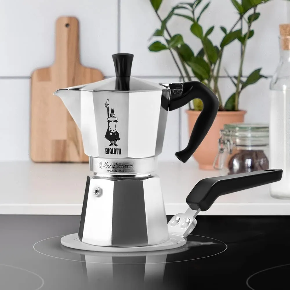 Bialetti Venus 4-Cup Espresso Maker and Induction Plate