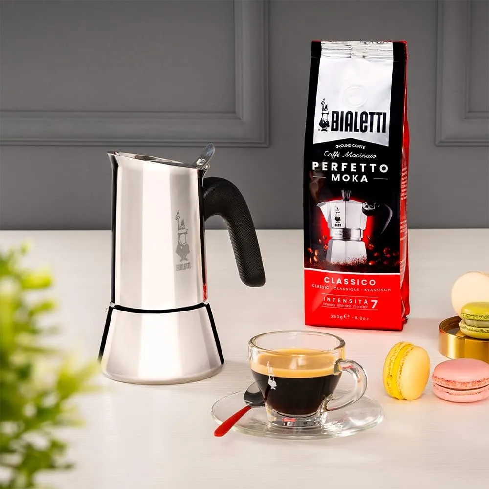 Bialetti Venus 4-Cup Espresso Maker and Induction Plate