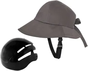 Bicycle Helmet Hat, Adults Bucket Hat with Bike Helmet 58-60cm Safety Head Protection Hat Wide Brim Visor Sun Hat for for Women's Unisex Cycling Riding