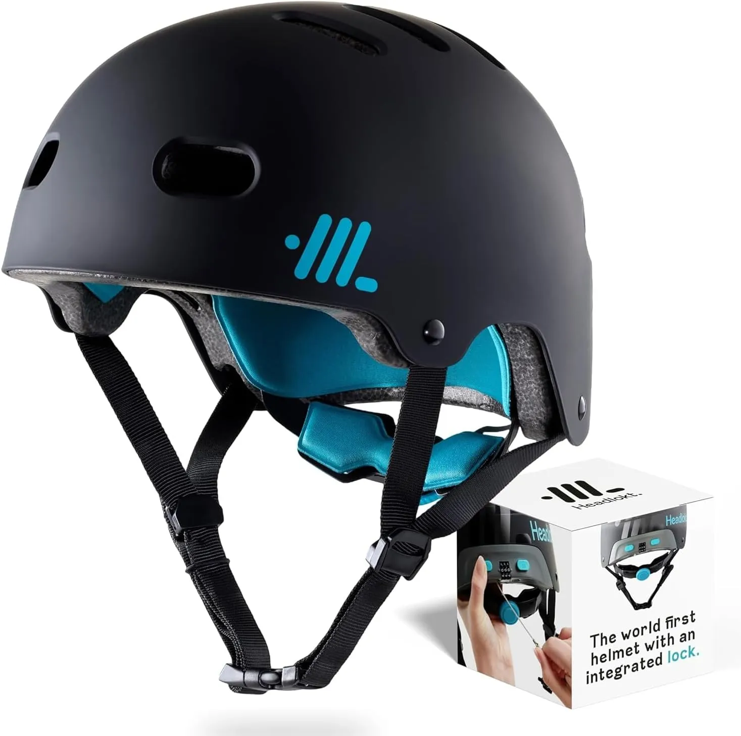 Bike Helmet for Adults: Award Winning, Patented Anti-Theft Lock System, US Certified Safe Bicycle Helmet for Men, Women, Teens | Superior Comfort for Ebike, Scooter, BMX, Skateboard Helmets