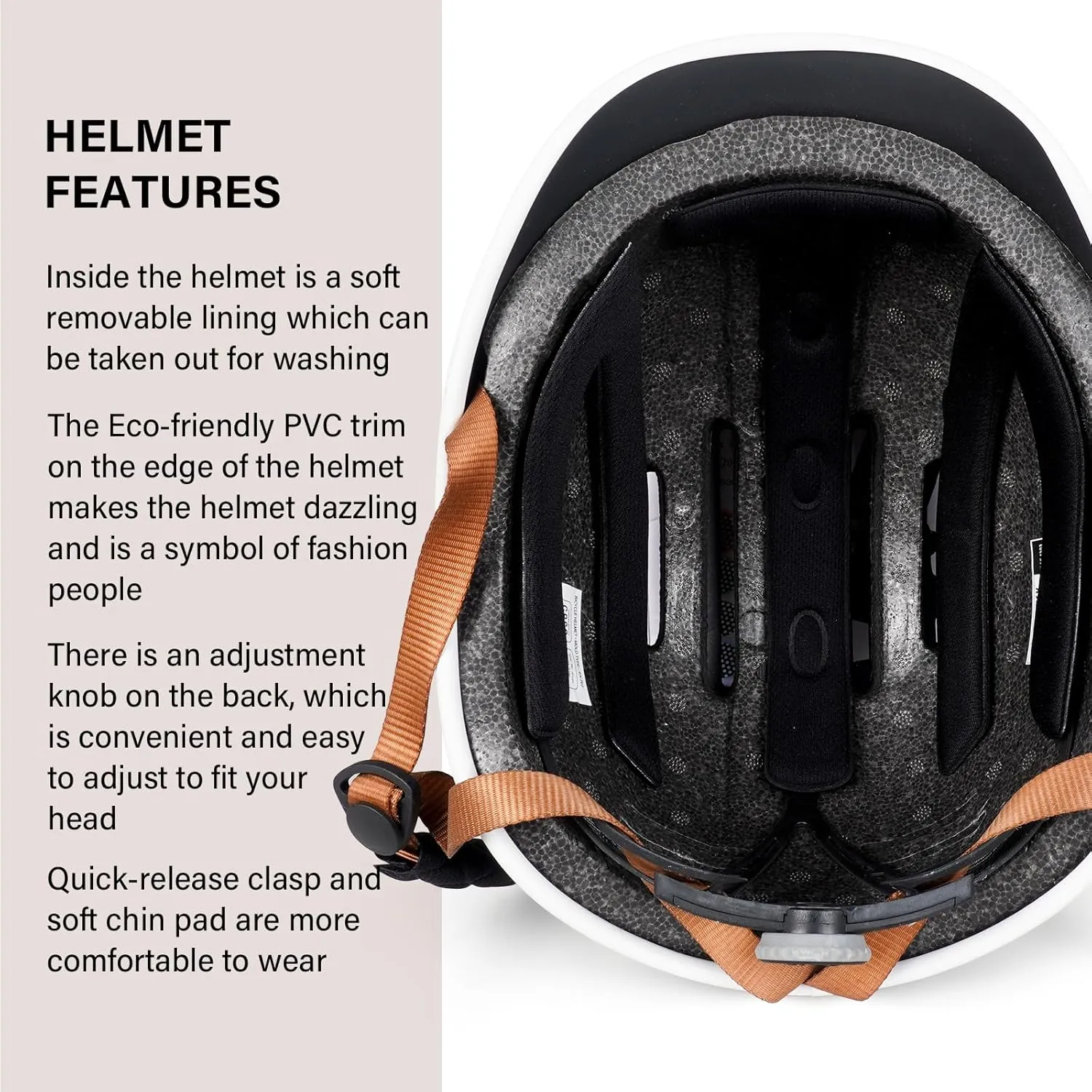 Bike Helmet for Adults,Adjustable Cycling Helmet for Men & Women,Lightweight Bicycle Helmet for Commuting, Road Biking, Skating with Adjustable Dial