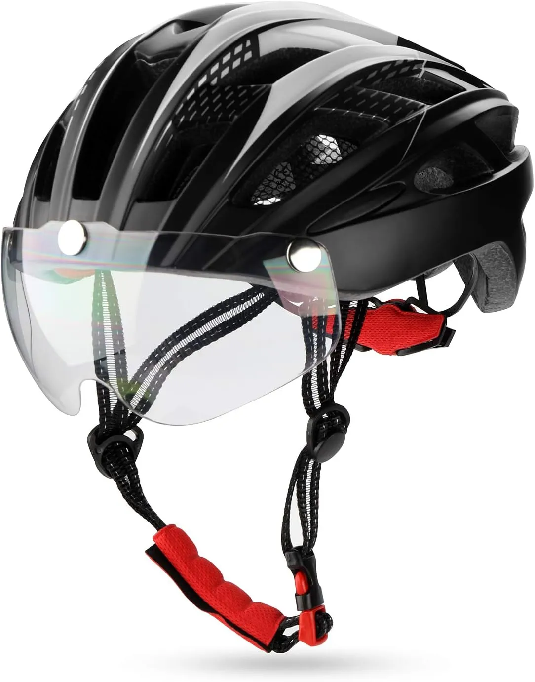 Bike Helmet Goggles Visor Shield, Removable/Detachable Magnetic Visor Goggles Shield Only for Cycling Helmet in Model Bc-069