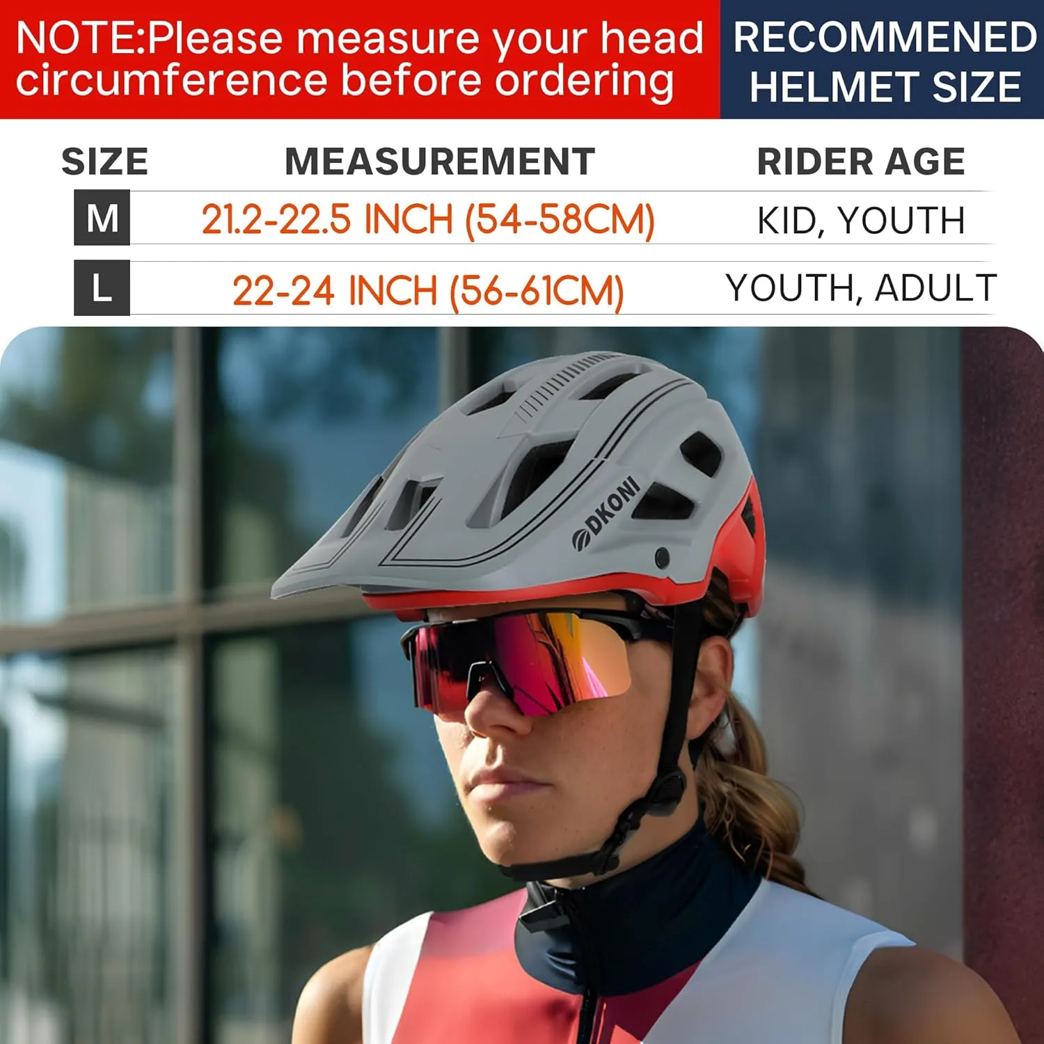 Bike Helmet Mountain Bike Helmets for Adults:Men Women Bicycle Helmet Certified MTB Cycling Helmet with Visor