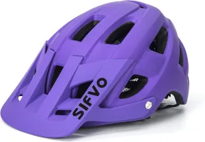Bike Helmet, SIFVO Bike Helmets for Men and Women, Mountain Bike Helmet with Visor Helmets for Adults to Youth Bicycle Helmet Road Bike Helmet Safe and Comfortable 54-62cm【M/L】
