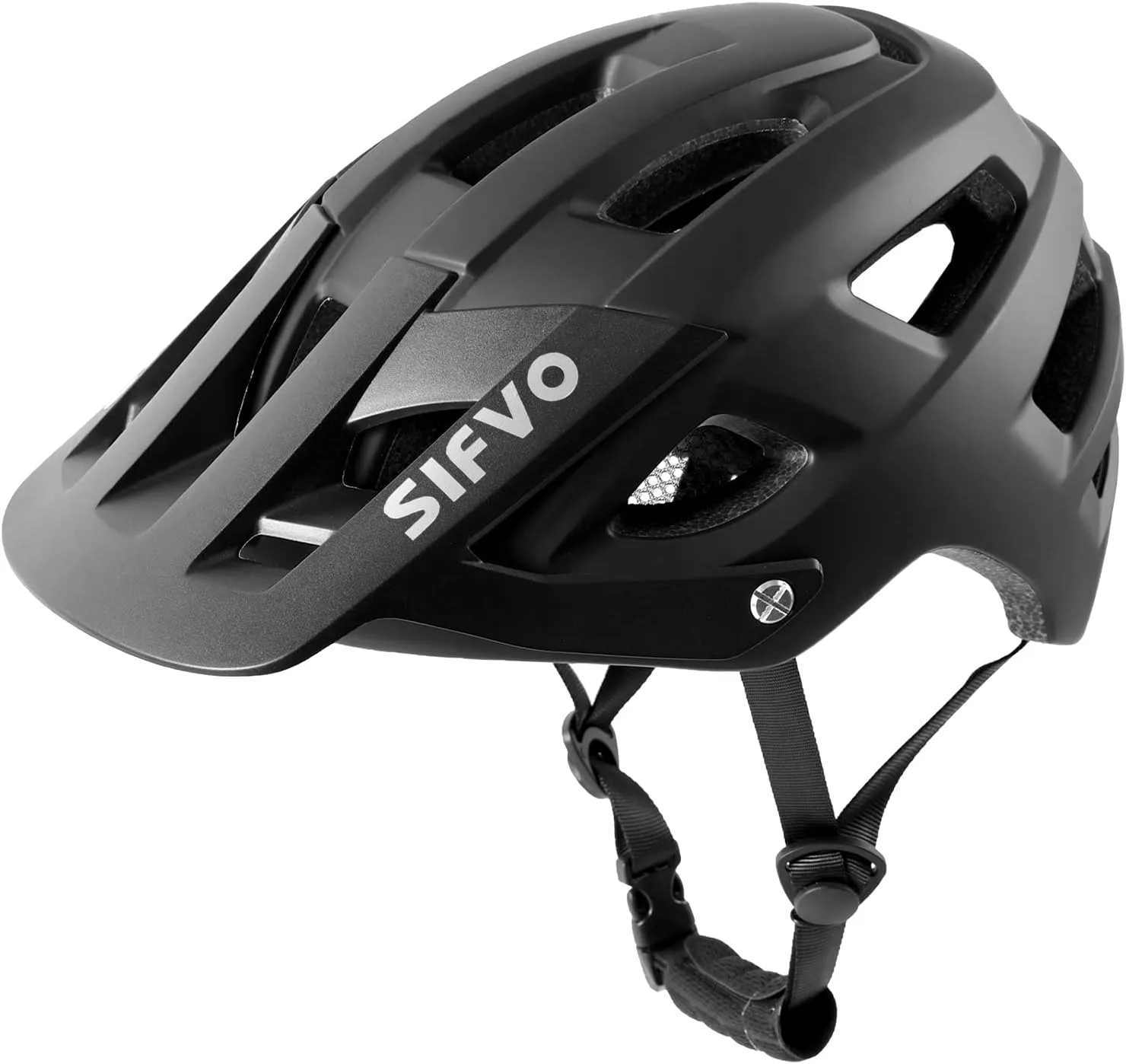 Bike Helmet, SIFVO Bike Helmets for Men and Women, Mountain Bike Helmet with Visor Helmets for Adults to Youth Bicycle Helmet Road Bike Helmet Safe and Comfortable 54-62cm【M/L】