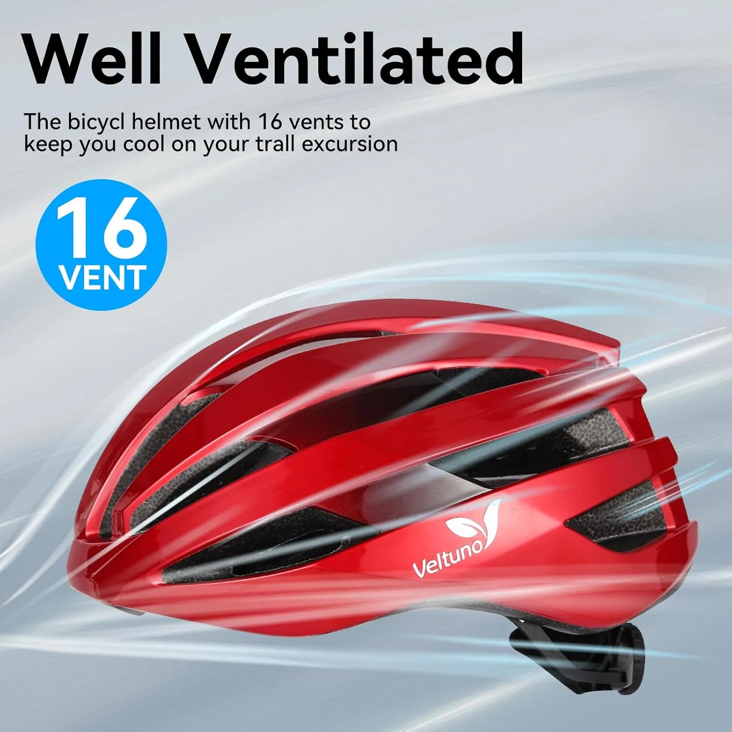 Bike Helmet with LED Light for Adults Lightweight Road Bike Helmet Mountain for Women, Bike Helmets with Rechargeable USB Light for Men Bicycle Helmet Recreational Cycling Helmet…