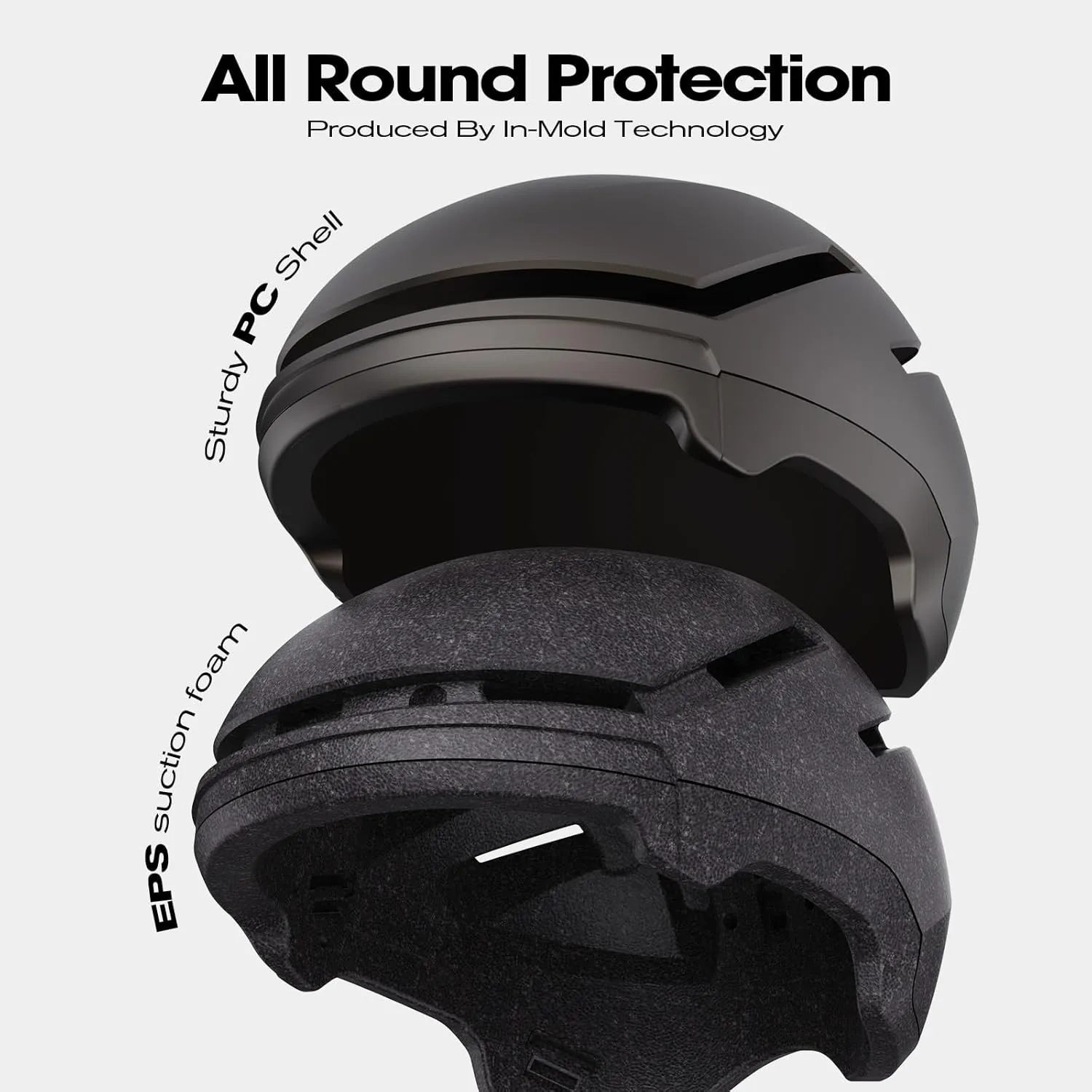 Bike Helmet with Turn Signal Light - Shinmax Bicycle Helmet with Front & Rechargeable Rear Light, Detachable Visor, Cycling Helmet for Adult Men Women Perfect for Commuter MTB Scooter E-bike City Road