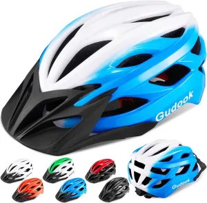 Bike Helmets for Men - Women Bicycle Helmet Adult - Certified Lightweight Comfort Adjustable Cycling Helmet with Detachable Visor for Mountain Road Biker