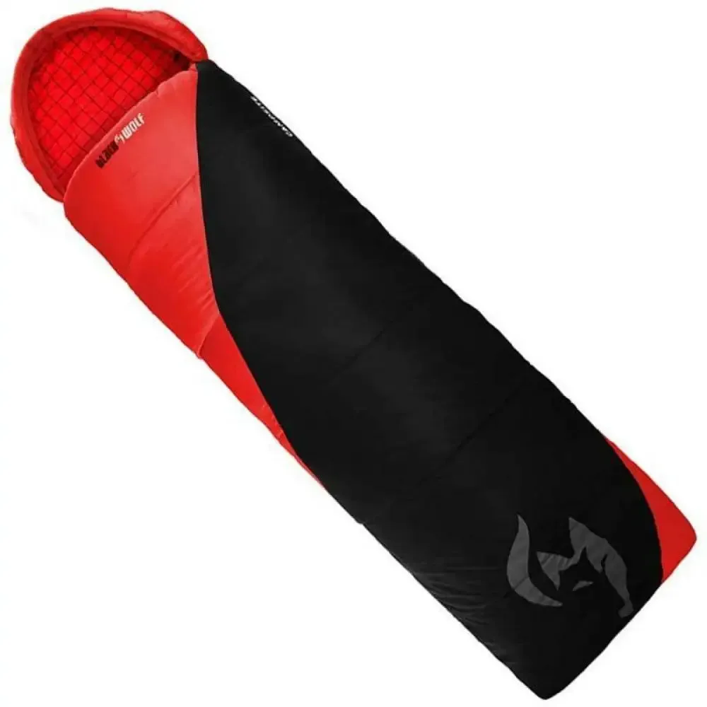 BlackWolf Campsite Summer  5 True Red Sleeping Bag
