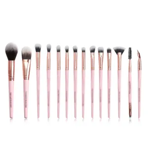 Brushes 14pcs Makeup Brushes Set with Bag Beauty Make Up Brush Natural Hair Foundation Powder Eye Blushes
