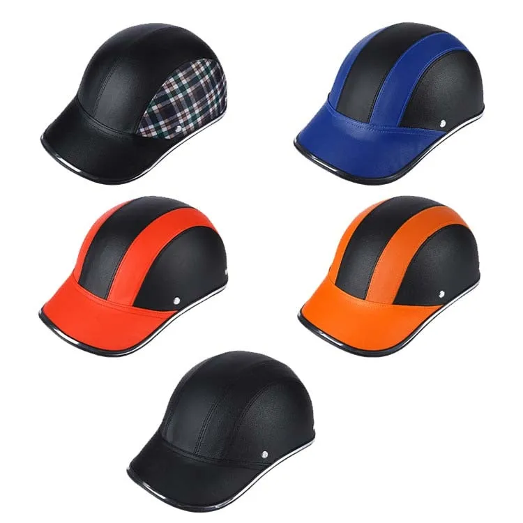BSDDP A0322 Summer Half Helmet Lightweight Safety Helmet(Blue)