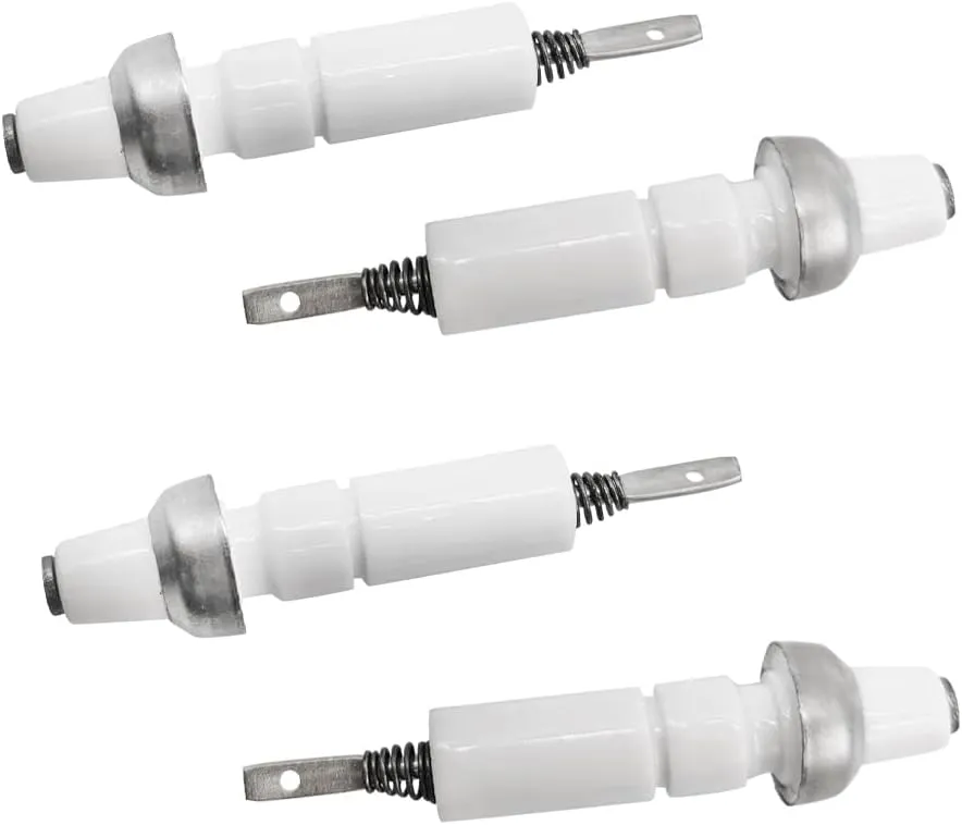 Burner Igniter Spark Ignitor 189324 for Bosch Thermador Oven Stove Cooktop Gas Range, Compatible with Models 189719 189889 131974, Durable Ceramic & Metal Replacement Igniters (4-Pack)