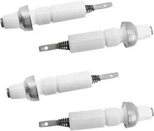 Burner Igniter Spark Ignitor 189324 for Bosch Thermador Oven Stove Cooktop Gas Range, Compatible with Models 189719 189889 131974, Durable Ceramic & Metal Replacement Igniters (4-Pack)