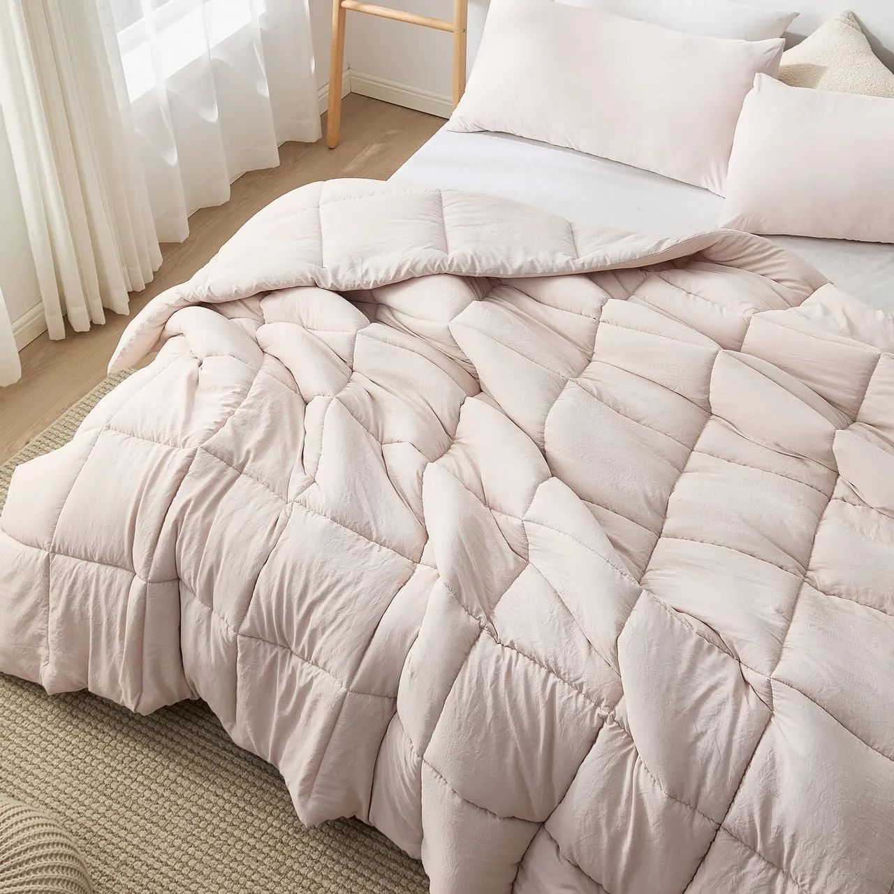 Byourbed Beachfront Avenue - Coma Inducer® Oversized King Cooling Comforter Set - Gray Taupe