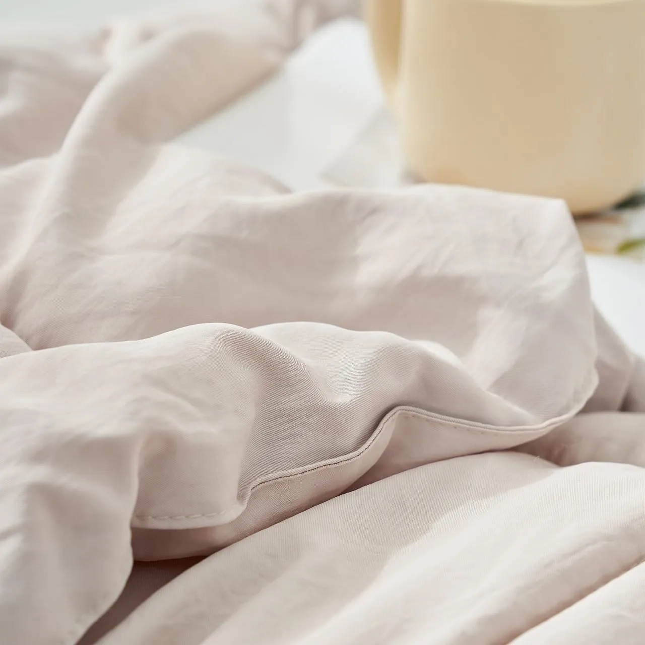Byourbed Beachfront Avenue - Coma Inducer® Oversized King Cooling Comforter Set - Gray Taupe