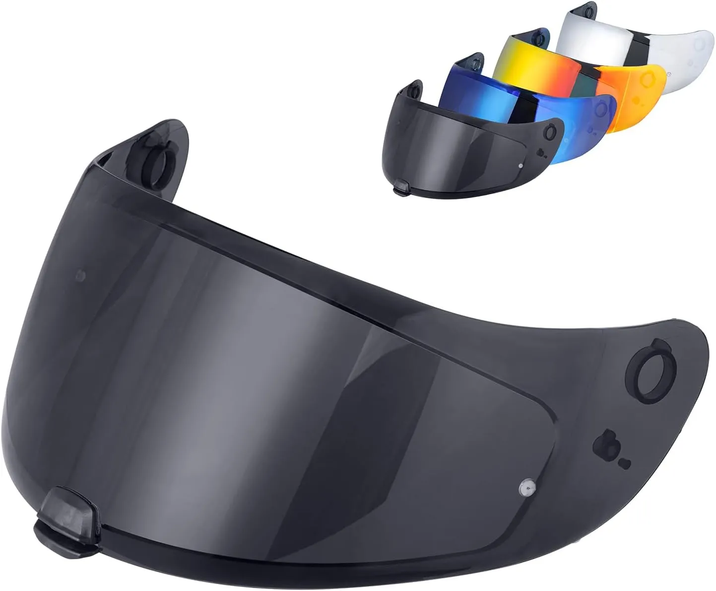 C70 Helmet Shield Replacement, C70 Visor Shield Compatible with C70/ HJ20M/ FG-17/ FG-ST/IS-17 Visor Accessories (Black)