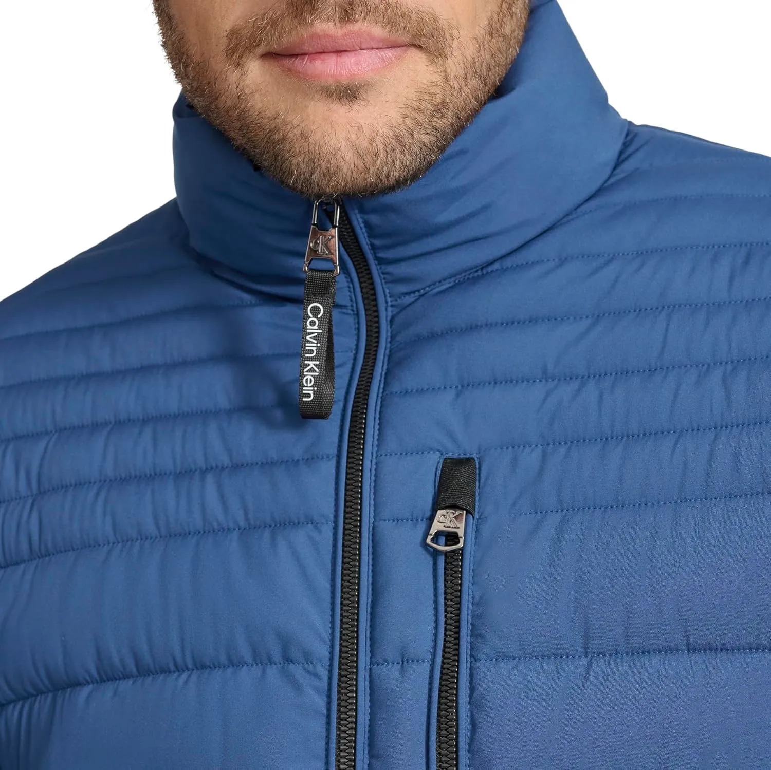 Calvin Klein Men's Full Zip Down Puffer Coat