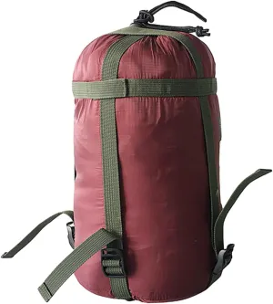 Camping Compression Bag Quilt Storage Sack for Adults Hiking Sleeping Bag Portable Nylon Bag Secure Straps ()