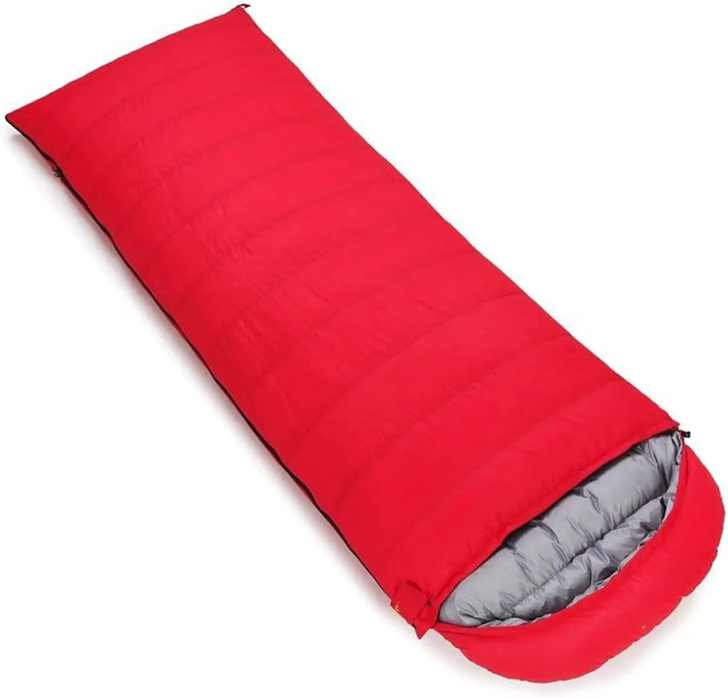 Camping Sleeping Bags, Down Sleeping Bag White Duck Down Envelope Sleeping Bag Waterproof and Breathable, Available in Four Seasons Survival Equipment, for Hiking Backpacking and Camping, 3000g