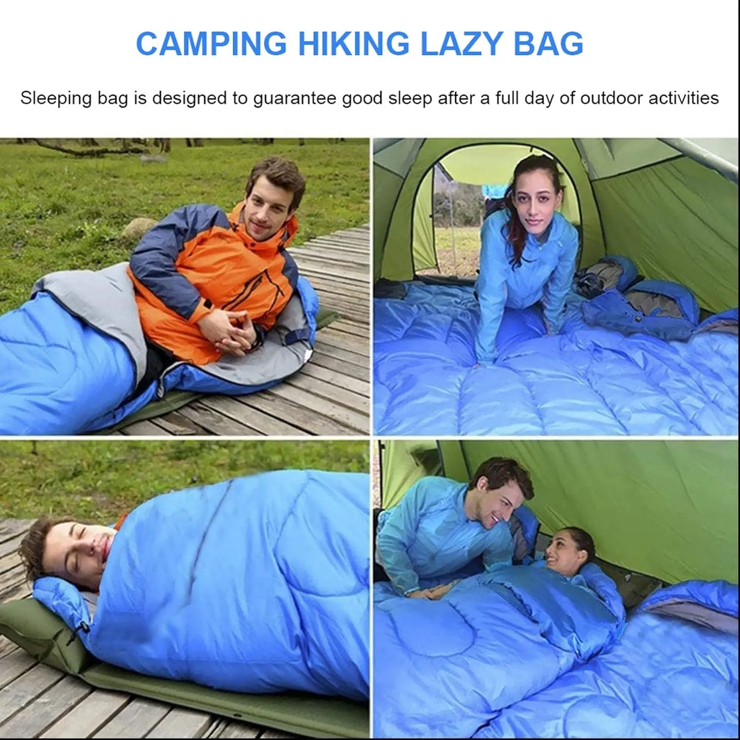 Camping Sleeping Bag,Sleeping Bag Ultralight Camping Waterproof Sleeping Bags Thickened Winter Warm Sleeping Bag Adult Outdoor Camping Sleeping Bags (Color : Red, Size : 180 * 30 * 75cm)