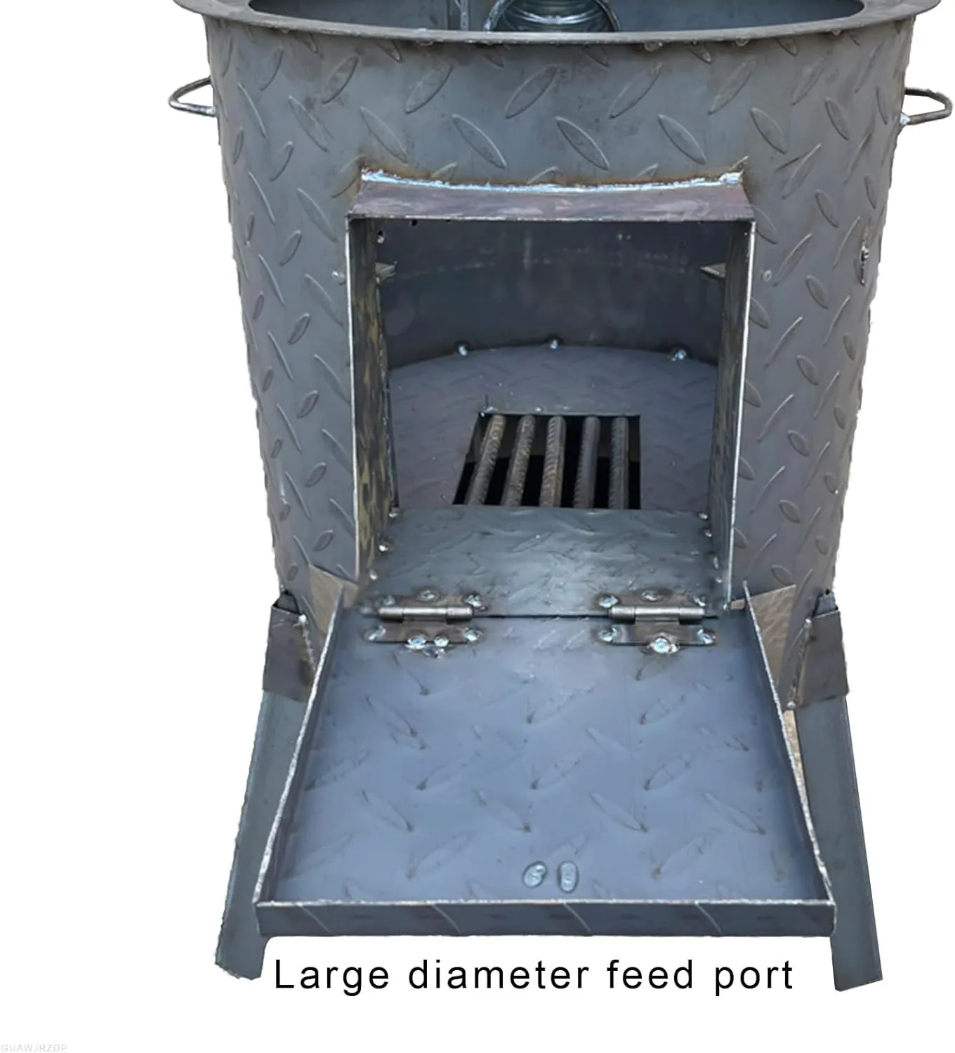 Camping Wood Stove, Wood Burning Stove, Full Combustion, Stable high Temperature Resistance, Large Outdoor cookware, Camping, Picnic, Barbecue, Emergency Heating