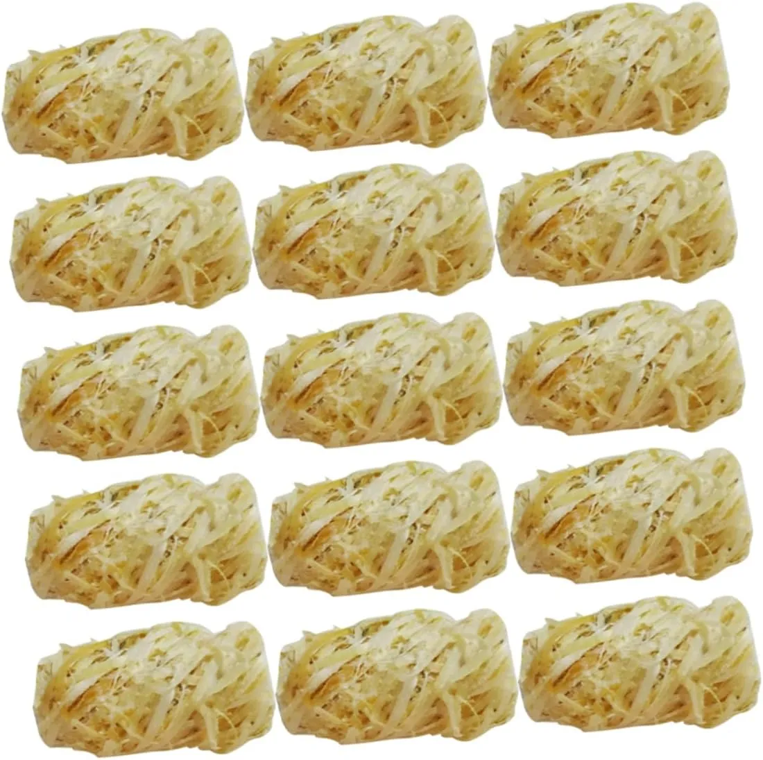 Carbon Wax Sticks 50 Pack of Natural Firelighters for Outdoor Activities Camping Fire Starter