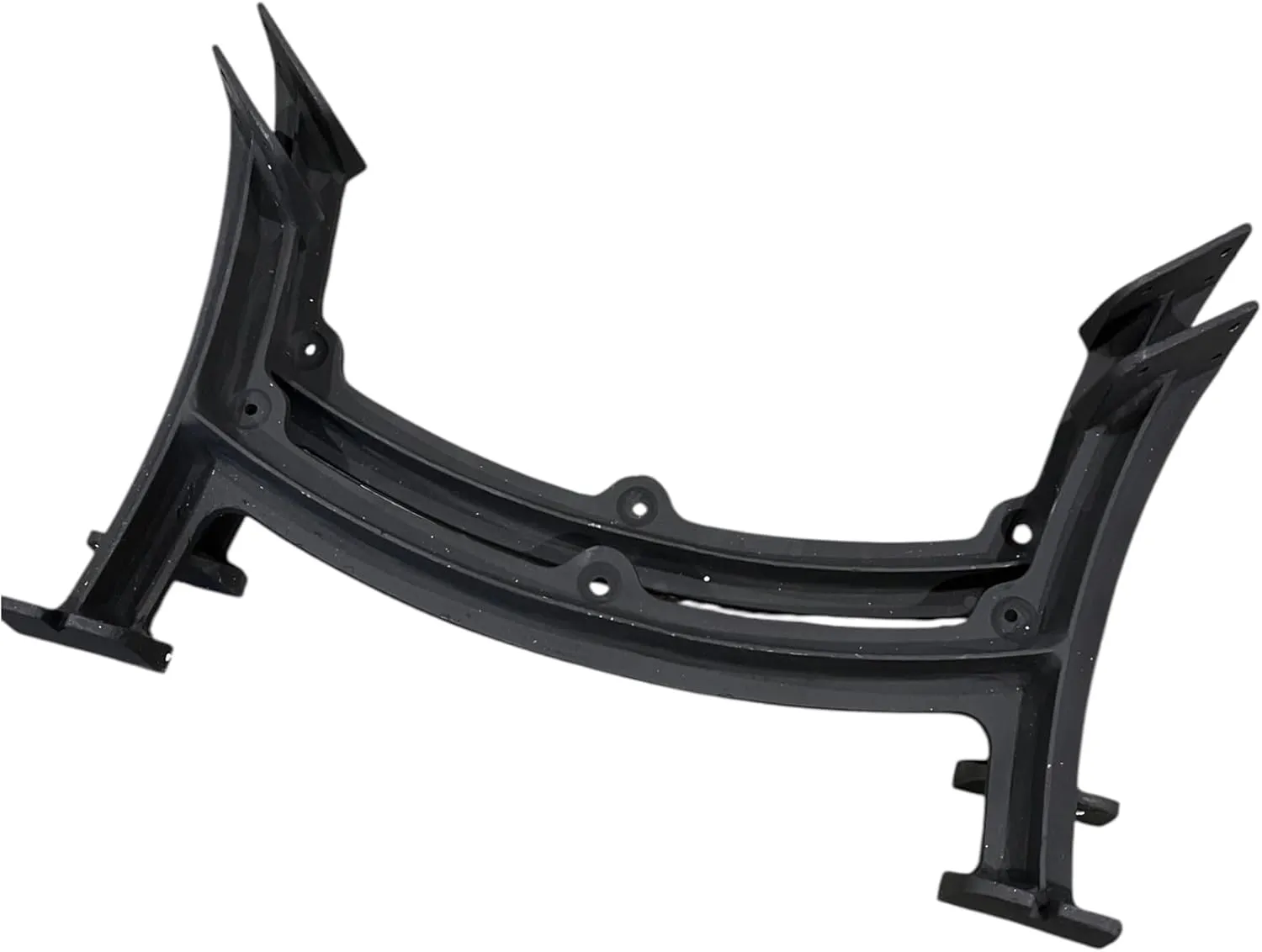 Cast Aluminum Legs for Barrel Wood Stove, 10 inch Tall, Replacement Curved Legs for Metal Barrel, Fits Curve of 55 Gallon Barrel, Much Taller for Your Needs