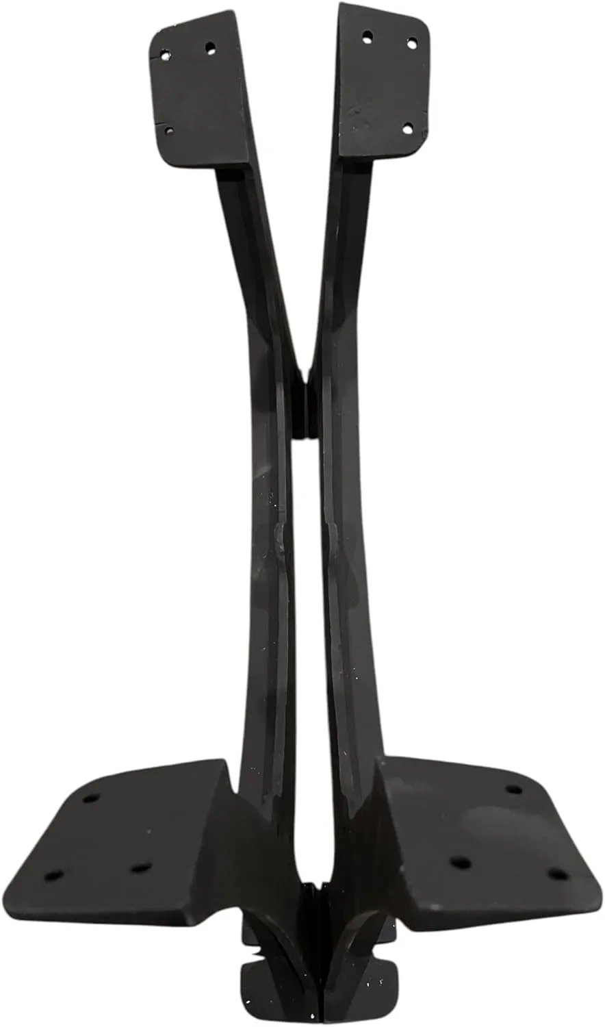 Cast Aluminum Legs for Barrel Wood Stove, 10 inch Tall, Replacement Curved Legs for Metal Barrel, Fits Curve of 55 Gallon Barrel, Much Taller for Your Needs