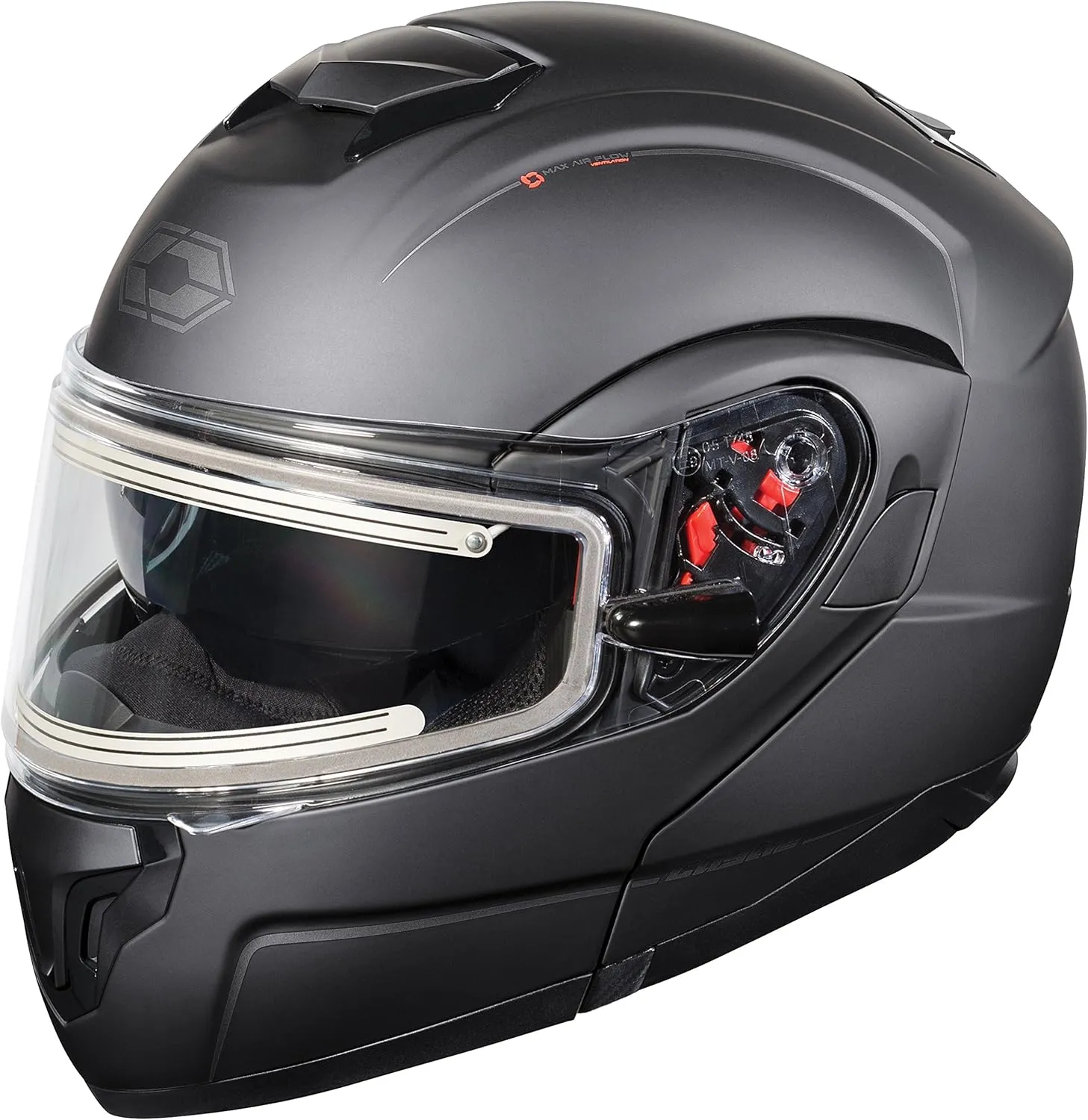 Castle X Atom SV Electric Modular Snowmobile Helmet