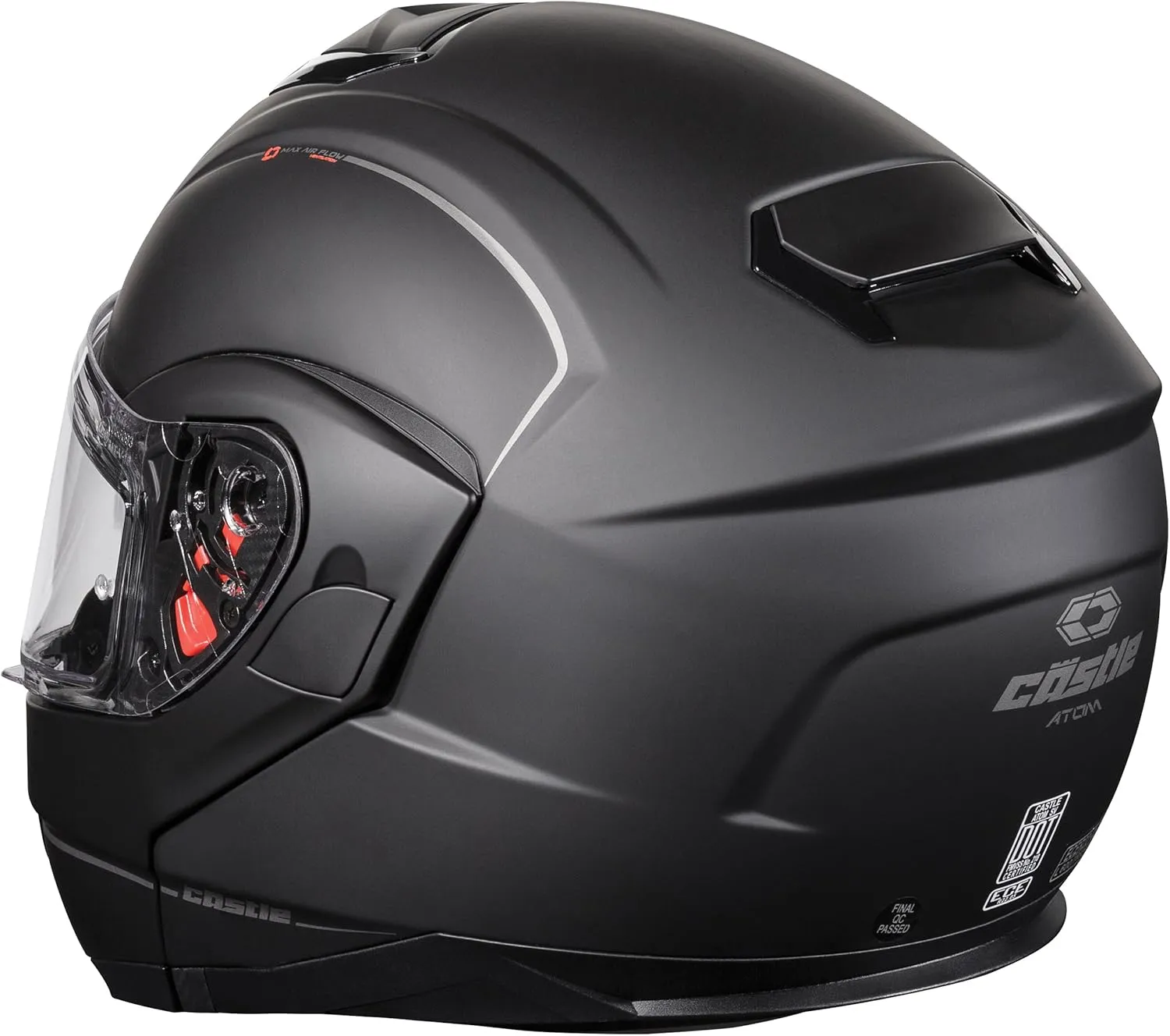 Castle X Atom SV Electric Modular Snowmobile Helmet
