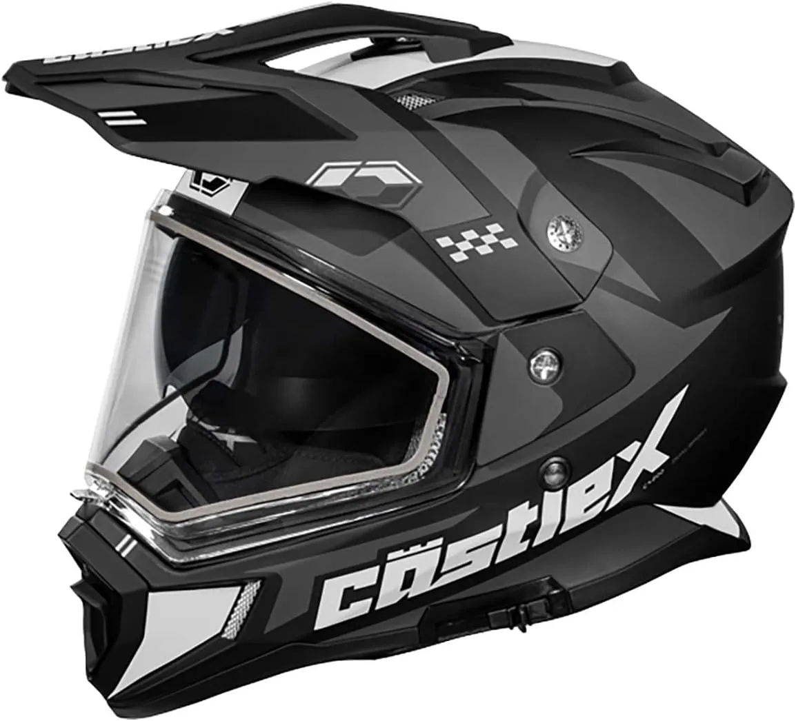 Castle X CX200 Wrath Dual Sport Snow Helmet (Matte Charcoal - X-Large)