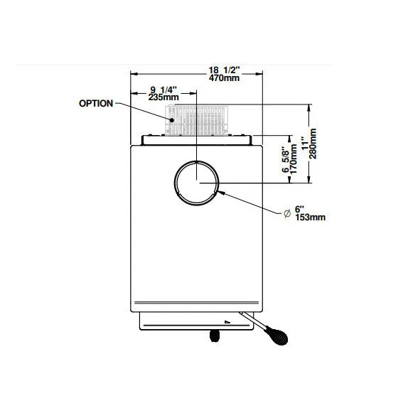 Century Heating S250 Wood Burning Stove